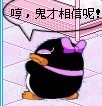 哼，鬼才信你