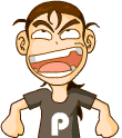 傻笑