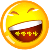 露着牙哈哈笑
