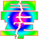 彩色晕字