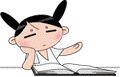 一页一页的翻书看