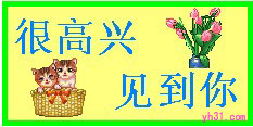 很高兴见到你