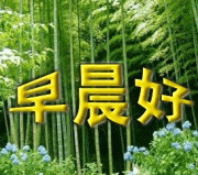 早上好