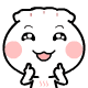 可爱的笑脸
