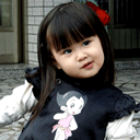 可爱小女孩