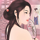素描美女