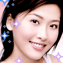 开心的美女