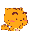 一幅挨砖头的傻样