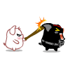 边追边打