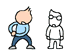 打人