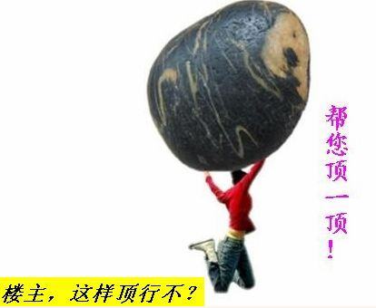 楼主，这样顶你可以不