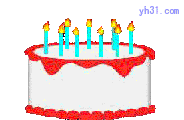 吹生日蜡烛