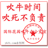 吹牛时间，吹死不负责
