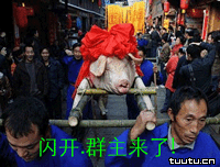 抬着群主出场