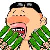 批量吃黄瓜