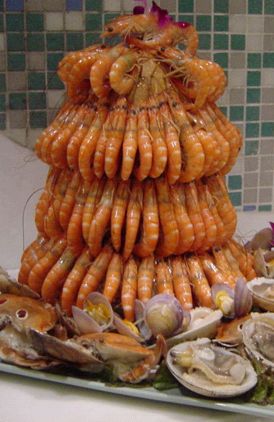 漂亮龙虾餐