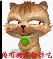 我有糖不给你吃
