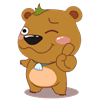 摆手指反对