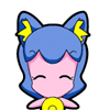 妮娜猫送你香吻