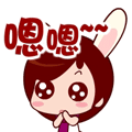 嗯嗯，可爱的点头