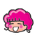 pinkhair女孩专题QQ表情