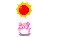 太热了，躲一躲太阳