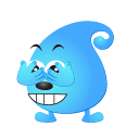 一付傻笑的表情