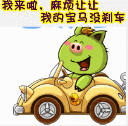 麻烦让一让，我的宝马没刹车