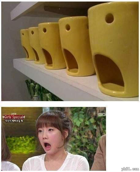 相同惊讶的神情