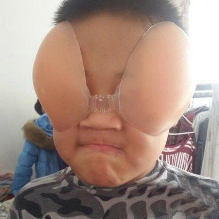 我的硅胶眼镜好看么