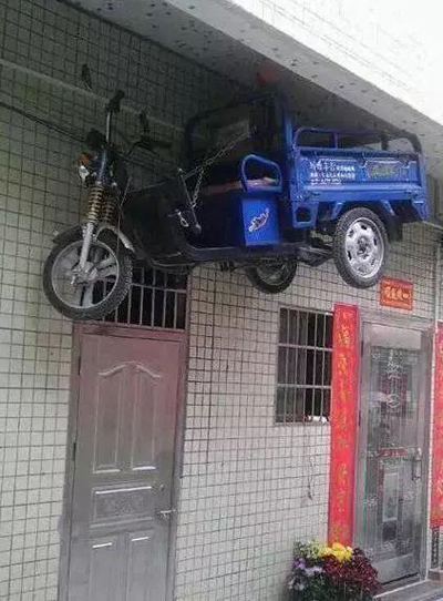 悬空停车，不占地方