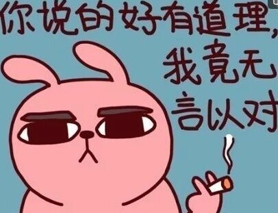 你说得好有道理，我竟然无言以对