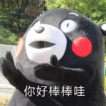 熊本熊版你好棒棒哇