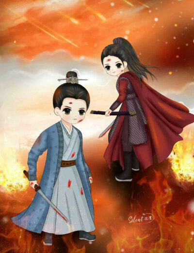 卡通版男女武侠梦