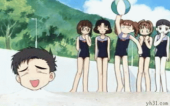 在众人围观下，用球砸你脑壳