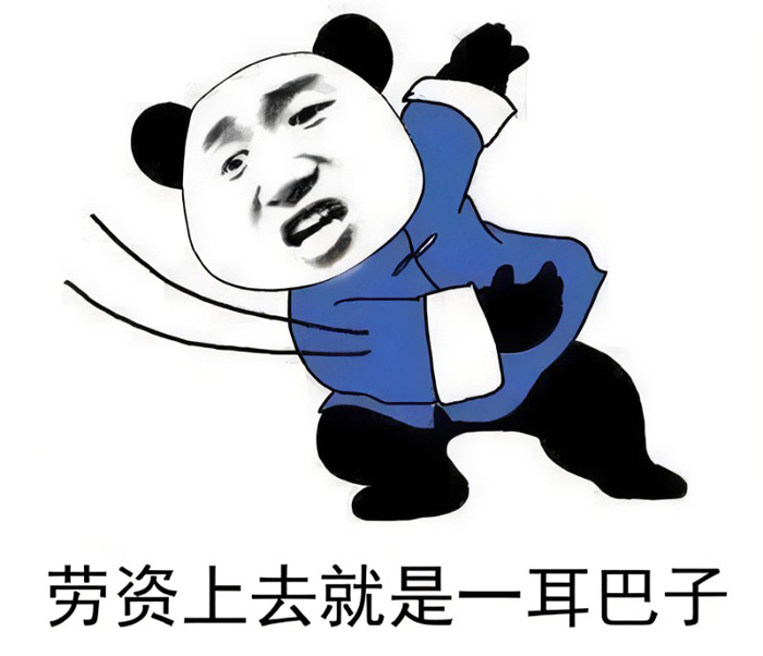 劳资上去就是一耳巴子