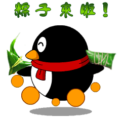 粽子来啦，一路小跑给你送粽子