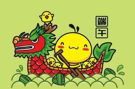 过端午去划龙舟