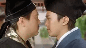 唐伯虎与人亲嘴