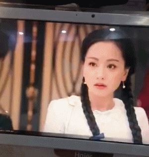 拍戏中的笑场