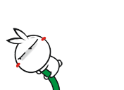 摇来晃去的鱼兔妹