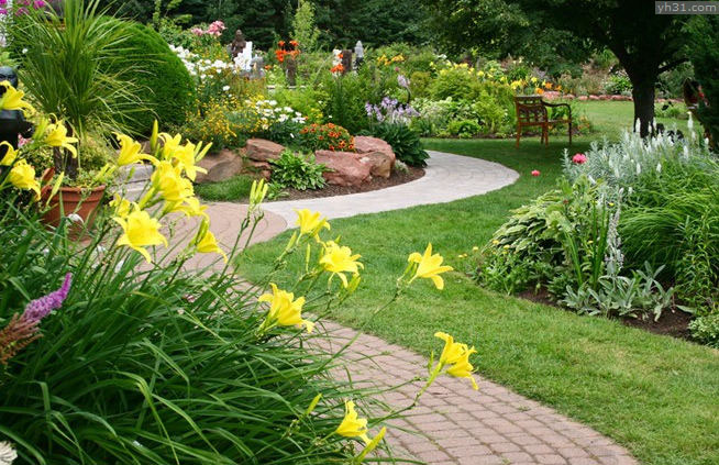 清香美丽的花园