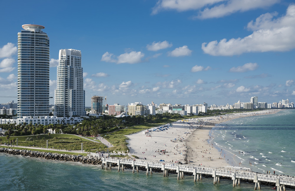 海边城市一景，浪漫度假圣地