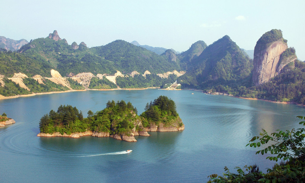 美丽的小岛风光