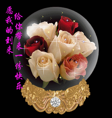 愿我的到来能给你带来快乐