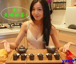性感女人请你喝茶