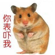 你表吓我啊