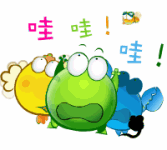 哇哇哇，吓呆了的绿豆蛙们