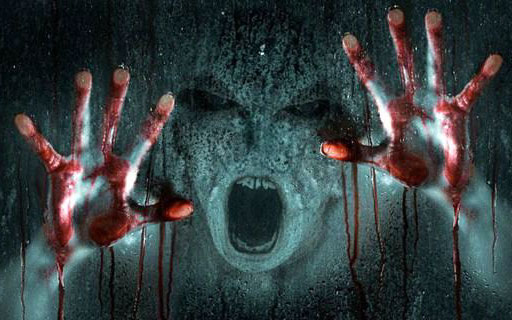 两只血手隔着屏幕都让人胆怯