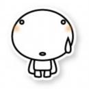 额头上掉一滴大汗